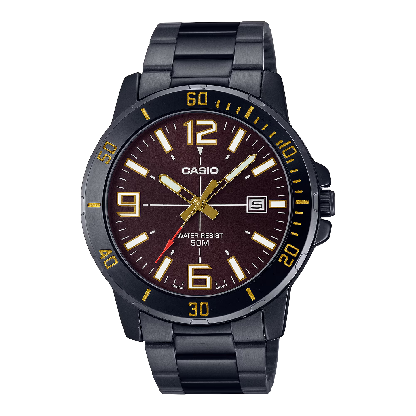 CASIO STANDARD ANALOG WATCH MTP-VD01B-5BVUDF