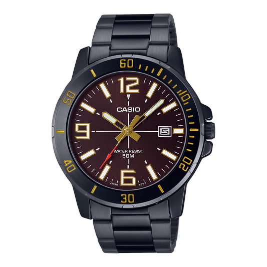 CASIO STANDARD ANALOG WATCH MTP-VD01B-5BVUDF