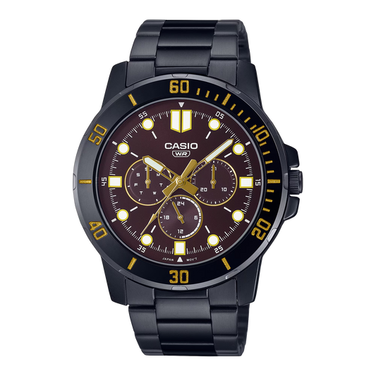 CASIO ANALOG MENS WATCH MTP-VD300B-5EUDF