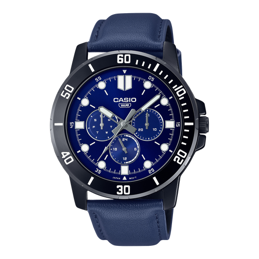 CASIO ANALOG MENS WATCH MTP-VD300BL-2EUDF