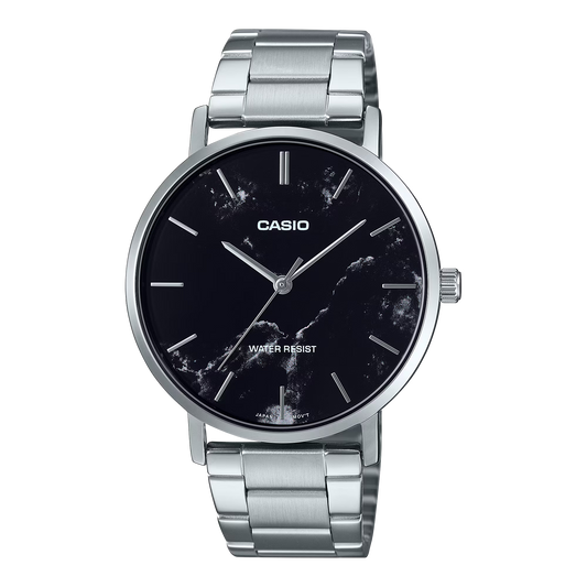 CASIO STANDARD ANALOG WATCH MTP-VT01DM-1AUDF