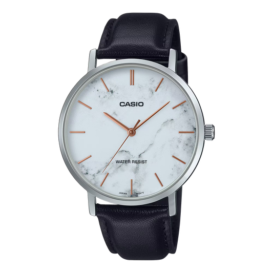 CASIO STANDARD ANALOG WATCH MTP-VT01LM-7AUDF