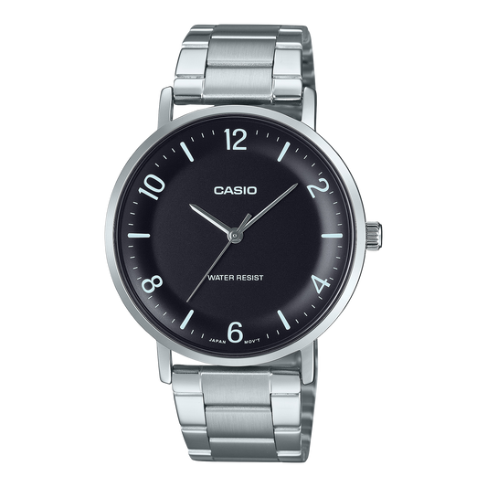 CASIO ANALOG STANDARD WATCH MTP-VT03D-1BDF