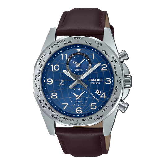 CASIO ANALOG MENS WATCH MTP-W500L-2AVDF
