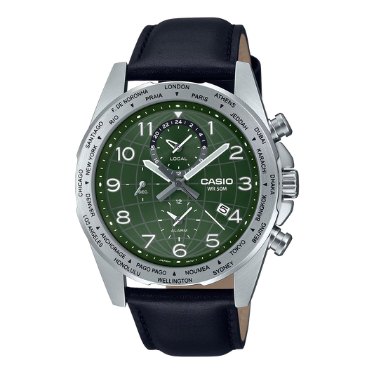 CASIO ANALOG MENS WATCH MTP-W500L-3AVDF