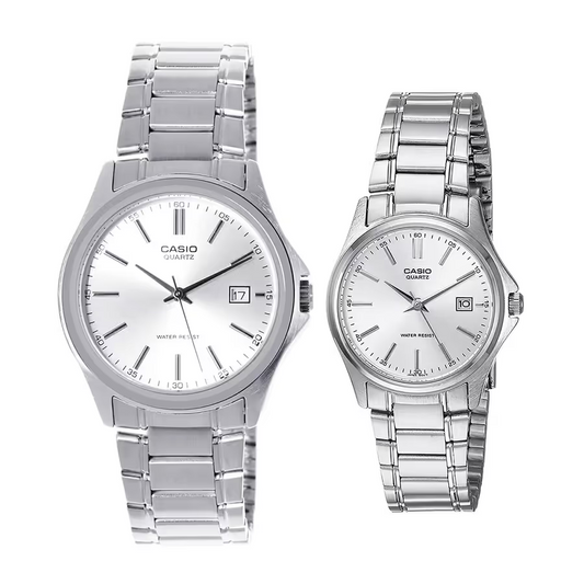 Casio Couple Watch Set – MTP-1183A-7ADF & LTP-1183A-7ADF (His & Hers)