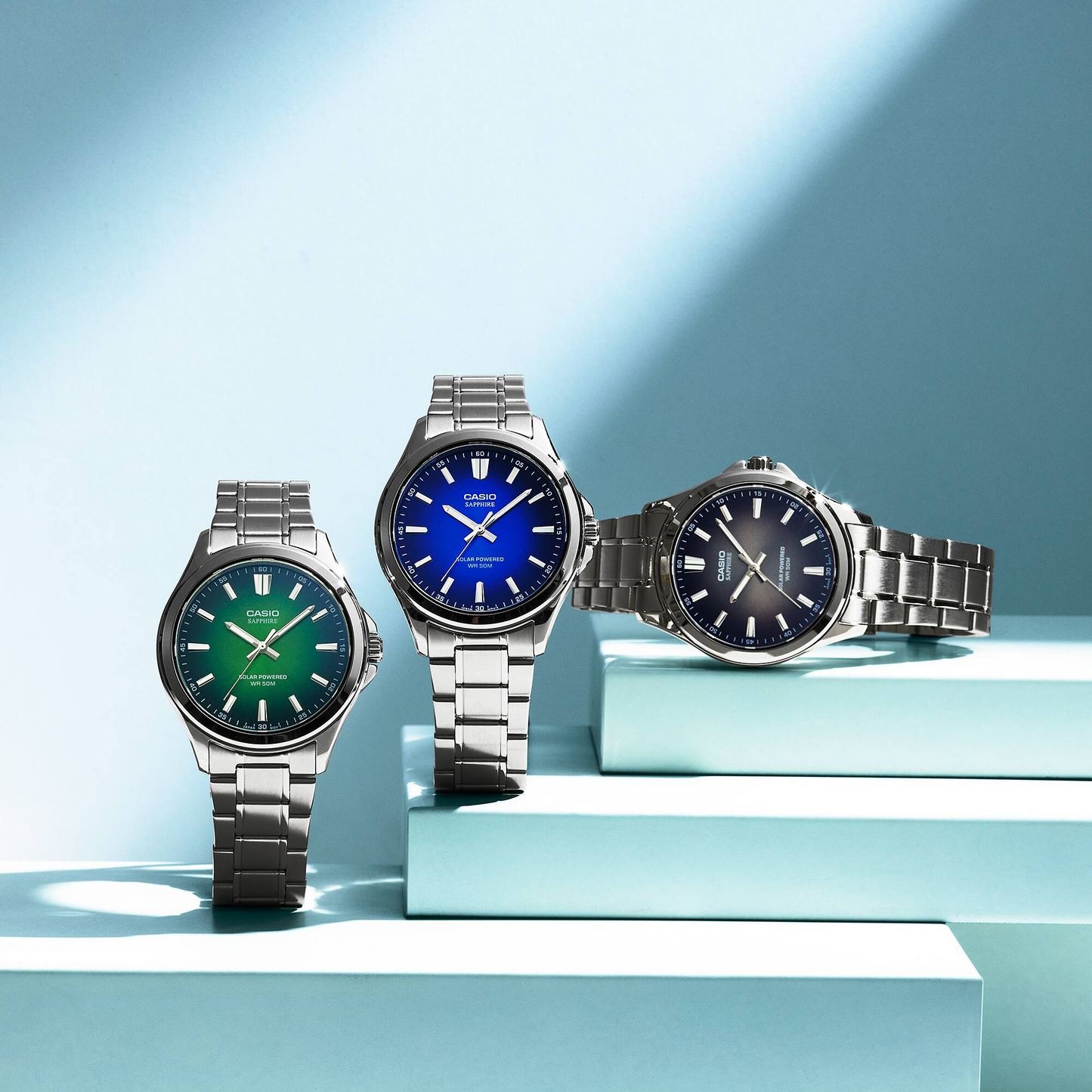 CASIO ANALOG STANDARD WATCH MTS-RS100D-3AVDF