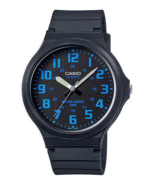 CASIO ANALOG MENS WATCH MW-240-2BVDF