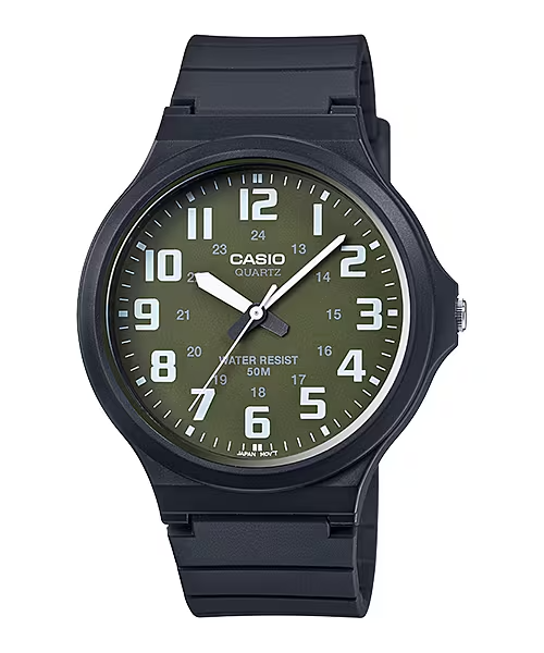 CASIO ANALOG MENS WATCH MW-240-3BVDF