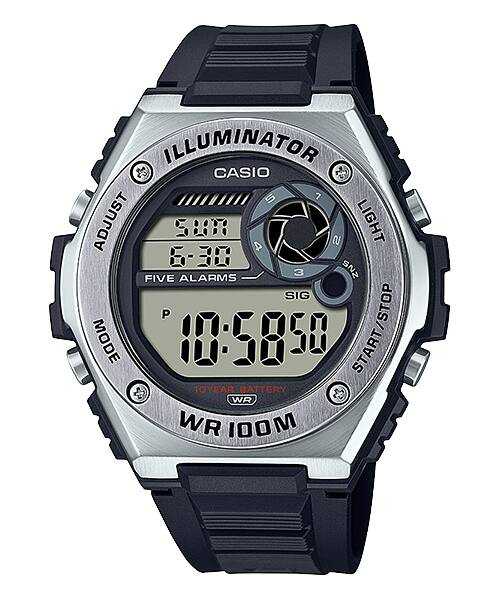 CASIO DIGITAL MENS WATCH MWD-100H-1AVDF