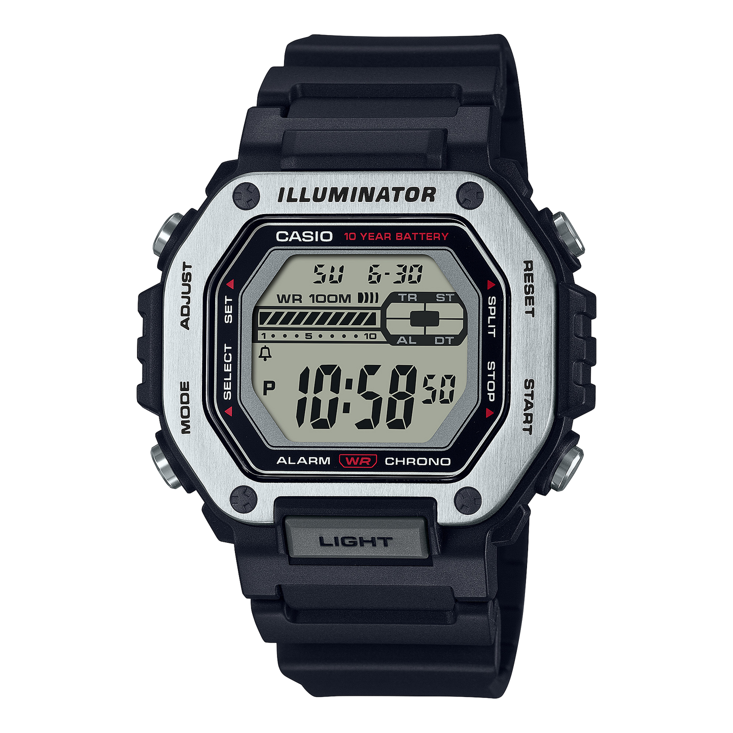 CASIO STANDARD DIGITAL WATCH MWD-110H-1AVDF