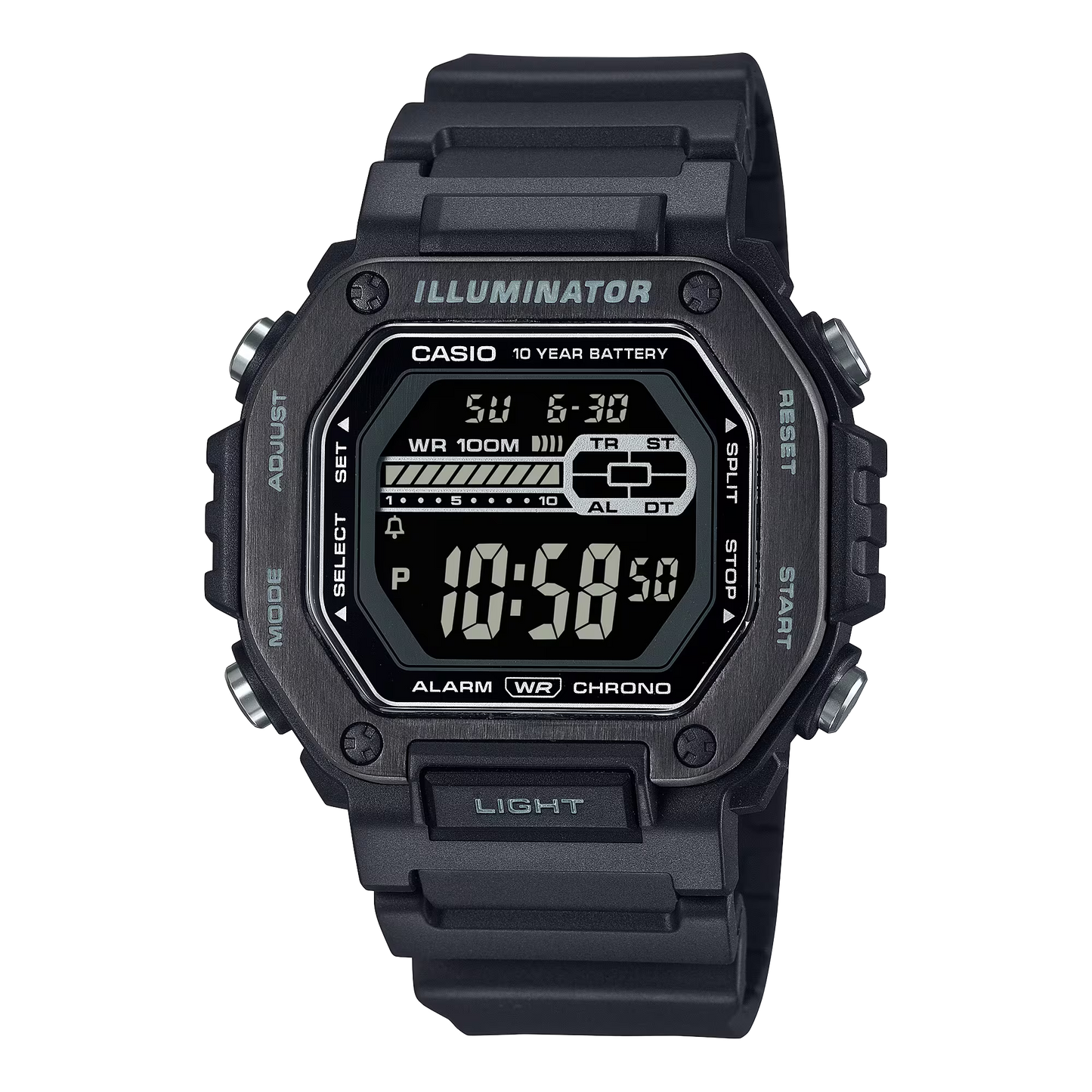 CASIO STANDARD DIGITAL WATCH MWD-110HB-1BVDF