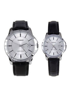 Casio Couple Watch Set – MTP-V004L-7AUDF & LTP-V004L-7AUDF (His & Hers)