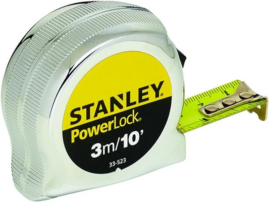 STANLEY POWER LOCK M.TAPE 3M/EX13MM METRIC-IMPERIAL