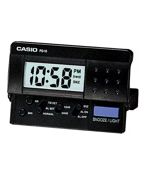 Casio Digital Table Clock PQ-10-1R