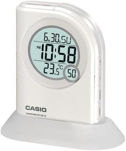 Casio Multi-Function Digital Thermometer Table Clock PQ-75-7DF