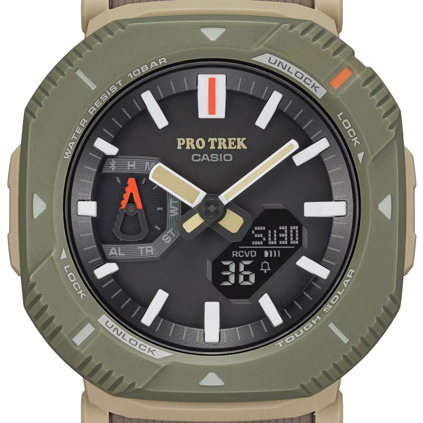 PRO TREK Sport Solar Powered Bluetooth Men Watch PRJ-B001-5DR