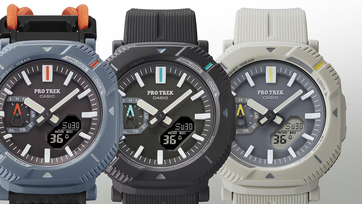 PRO TREK Sport Solar Powered Bluetooth Men Watch PRJ-B001-7DR