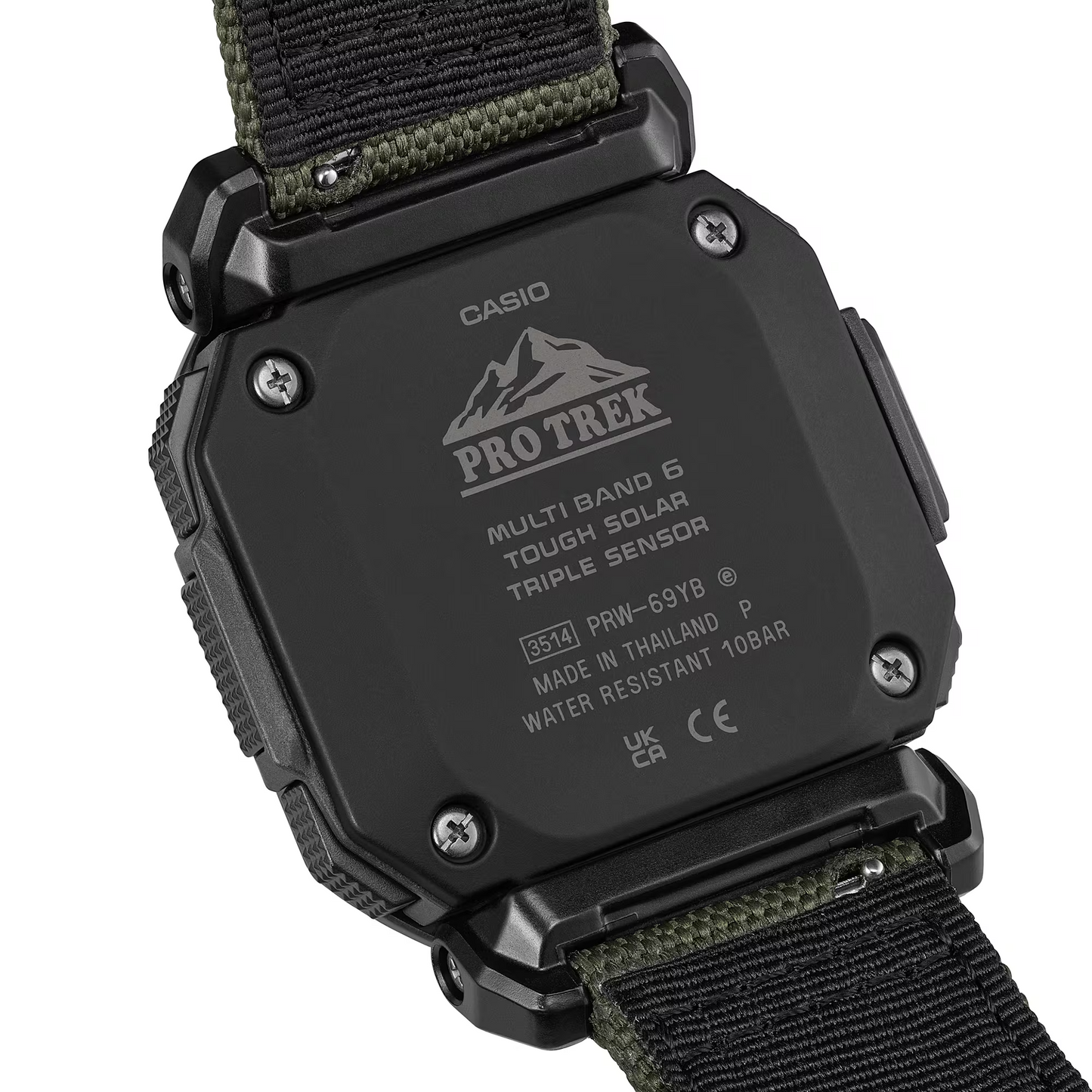 PRO TREK Sport Outdoor Solar Powered Men Watch PRW-69YB-3DR