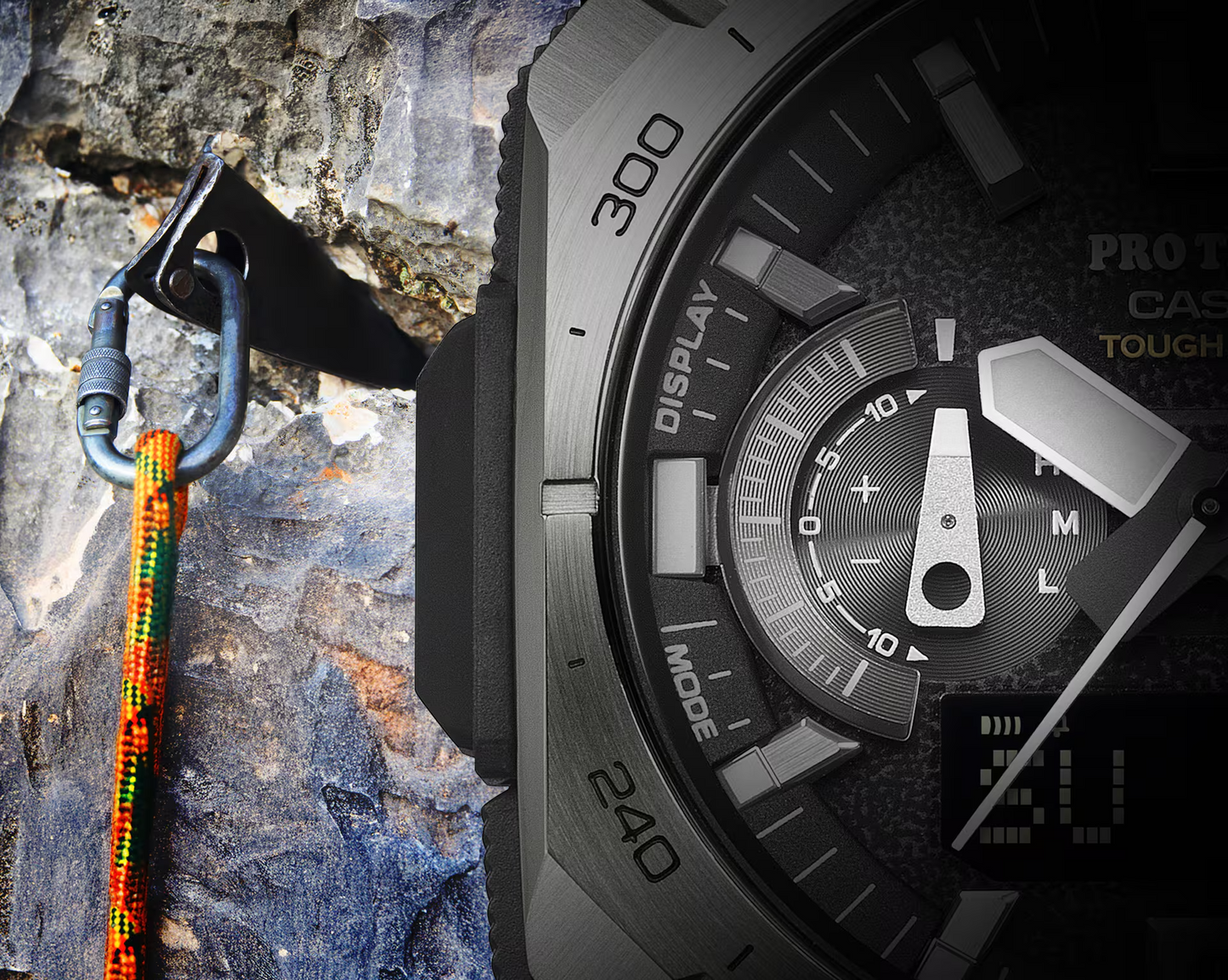 PRO TREK Sporty Solar Radio control Bluetooth® Men Watch PRW-B1000B-2DR