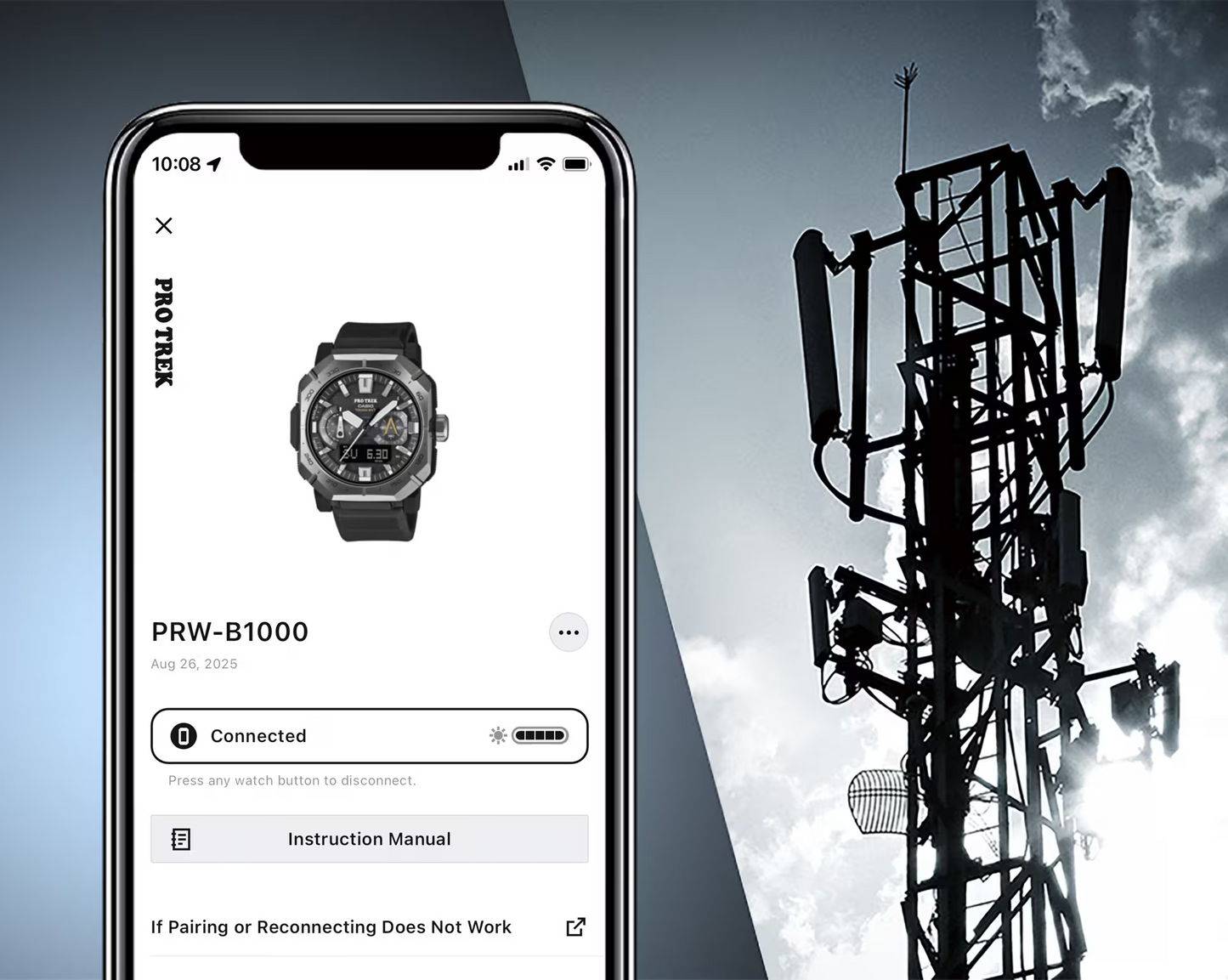 PROTREK MENS WATCH PRW-B1000-5DR