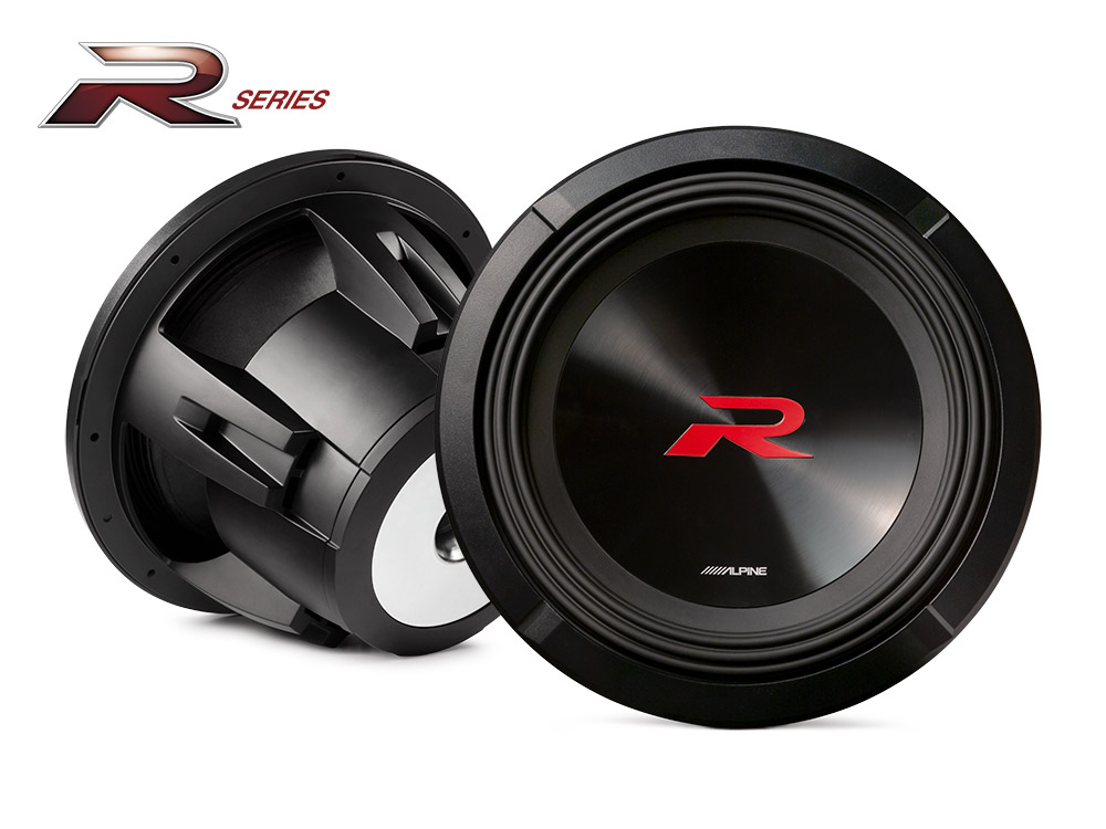 Next-Generation 12-inch (30cm) R-Series Subwoofer with Dual 4-Ohm Voice Coils R2-W12D4