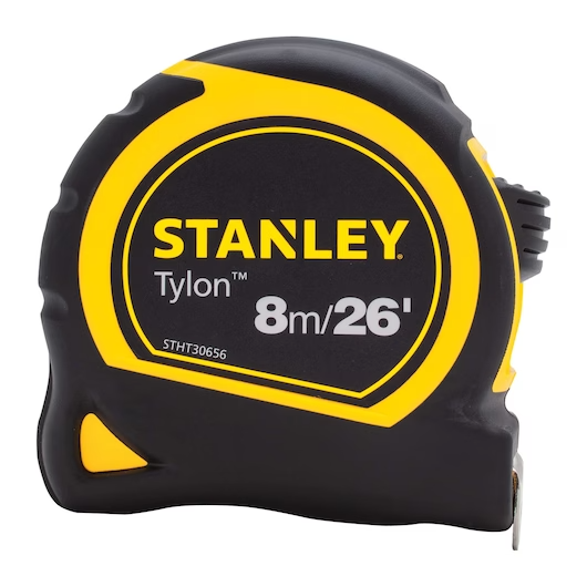 STANLEY TYLON M. TAPE 8M X25MM METRIC-IMPERIAL