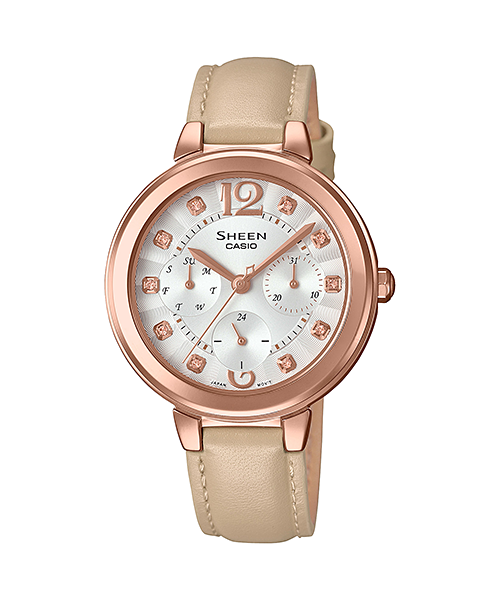 SHEEN Women Analog Watch SHE-3048PGL-7BUDR