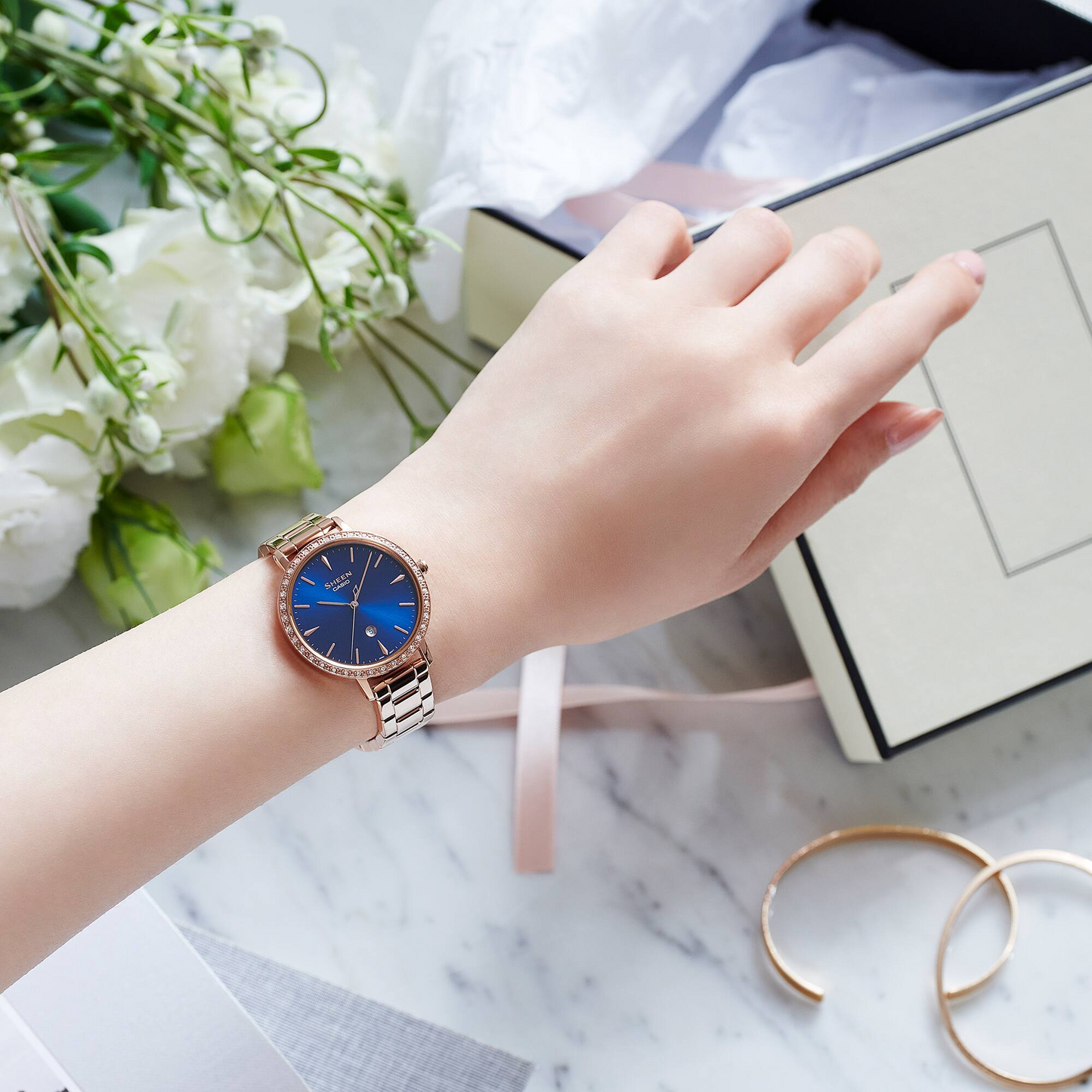 SHEEN WOMEN ANALOG WATCH SHE-4535YPG-2AUDF