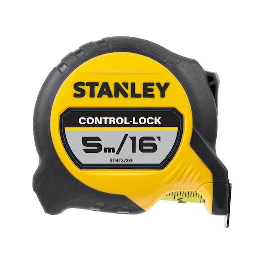STANLEY CONTROL-LOCK 5M/16FT  25mm Blade Metric- Imperial