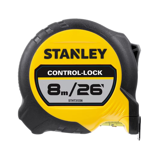 STANLEY CONTROL-LOCK 8M/25FT 25mm Blade Metric- Imperial