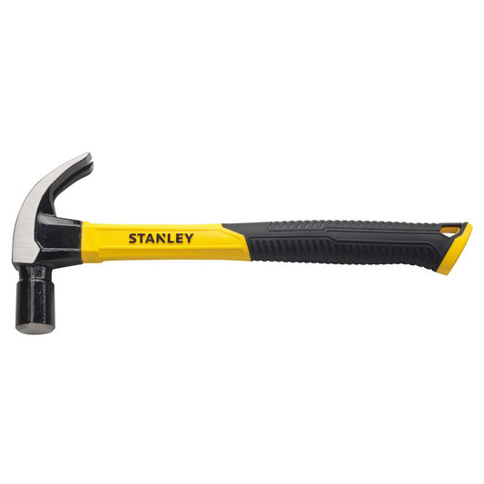 STANLEY 20 OZ HAMMER WITH FIBERGLASS HANDLE (568G)