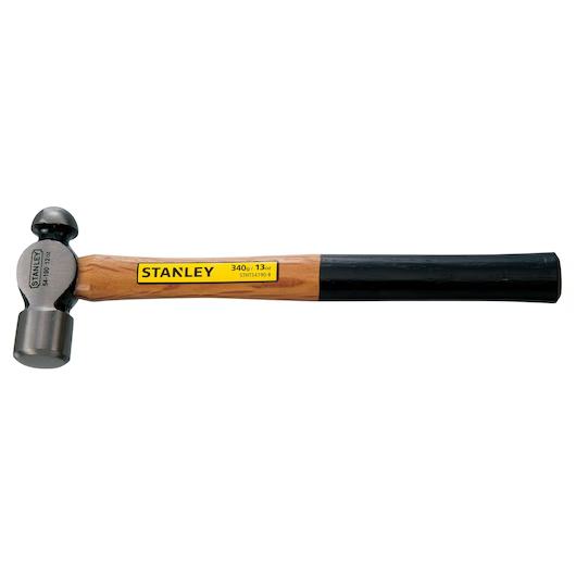 STANLEY 12 OZ 300 GRS WOOD HANDLE BALL PEIN HAMMER
