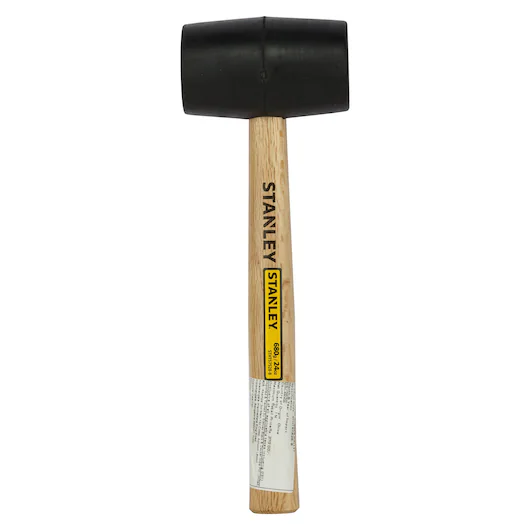 STANLEY RUBBER MALLET HAMMER 500GM-18Oz
