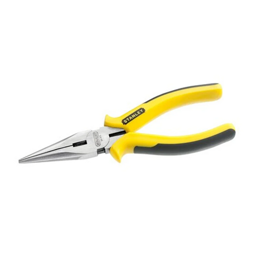 STANLEY CURVED LONG- NOSED PLIERS - 200MM