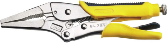 STANLEY LONG NOSE PRO LOCKING PLIE 9 - ½ IN LENGTH - 240MM