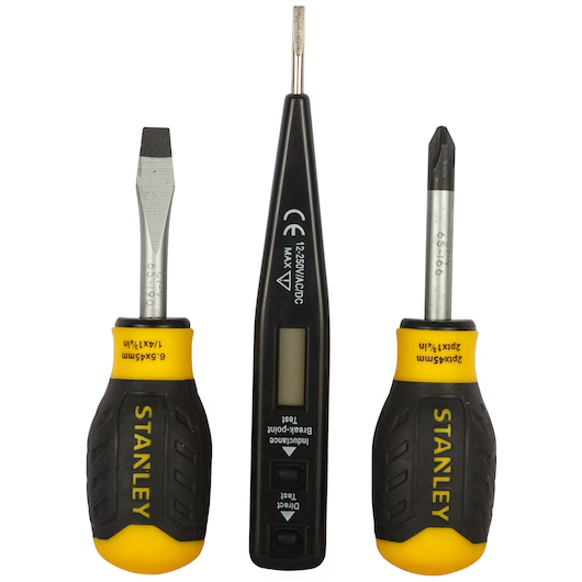 STANLEY 6PCS SET W/BONUS (TESTER INCLUDED)