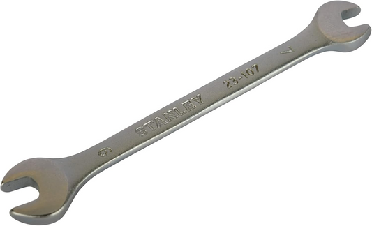 STANLEY DOUBLE OPEN-END WRENCH 8X10MM