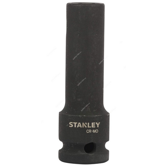 STANLEY 1/2" LONG IMPACT SOCKET 21MM