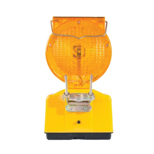 TLS1317-WARNING LIGHT 4PCS LED IN PS AMBER LENS & PP ORANGE BASE WITH METAL BRACKET