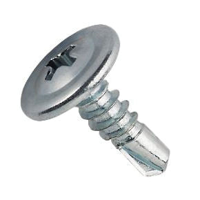 TUF-FIX SELF DRILLING SCREW – SIZE #8 X 2 INCH (4.2 X 50 MM), TRUSS HEAD, PHILLIPS (TPZ), ZINC PLATED (PACK OF 450 PCS)