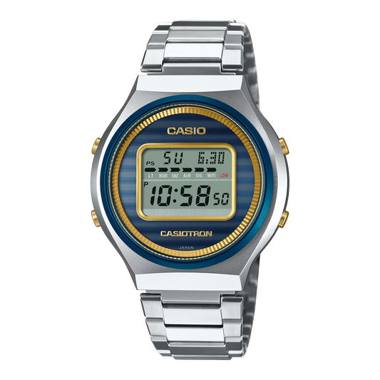 LIMITED-EDITION RE-CREATION OF THE CASIOTRON 50TH ANNIVERSARY WATCH TRN-50SS-2ADR