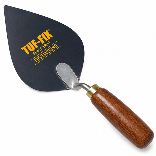 TFXTRVLW008B-TUFFIX 8" BLUE COLOR WOODEN HANDLE TROWEL