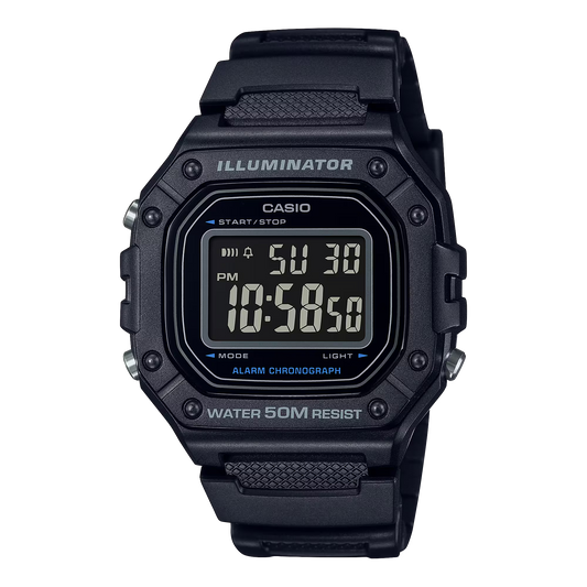 CASIO DIGITAL MEN WATCH W-218H-1BVDF