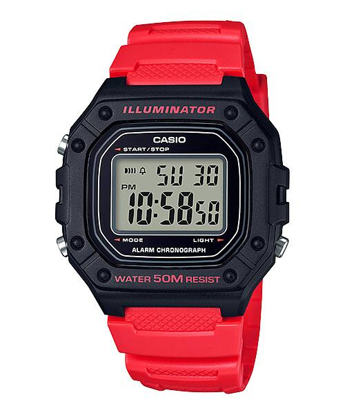 CASIO DIGITAL MEN WATCH W-218H-4BVDF