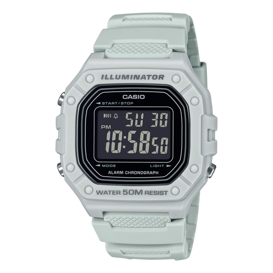 CASIO DIGITAL MEN WATCH W-218H-8BVDF
