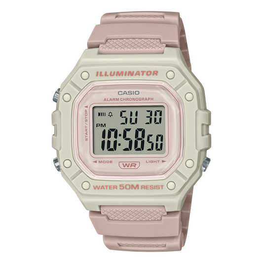 CASIO DIGITAL UNISEX WATCH W-218HC-4A2VDF