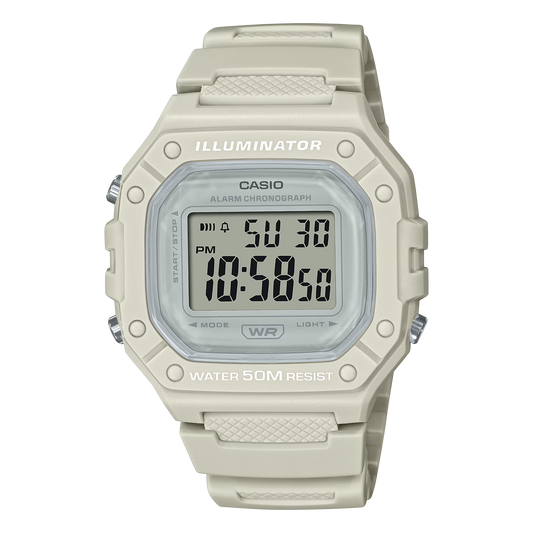 CASIO DIGITAL UNISEX WATCH W-218HC-8AVDF