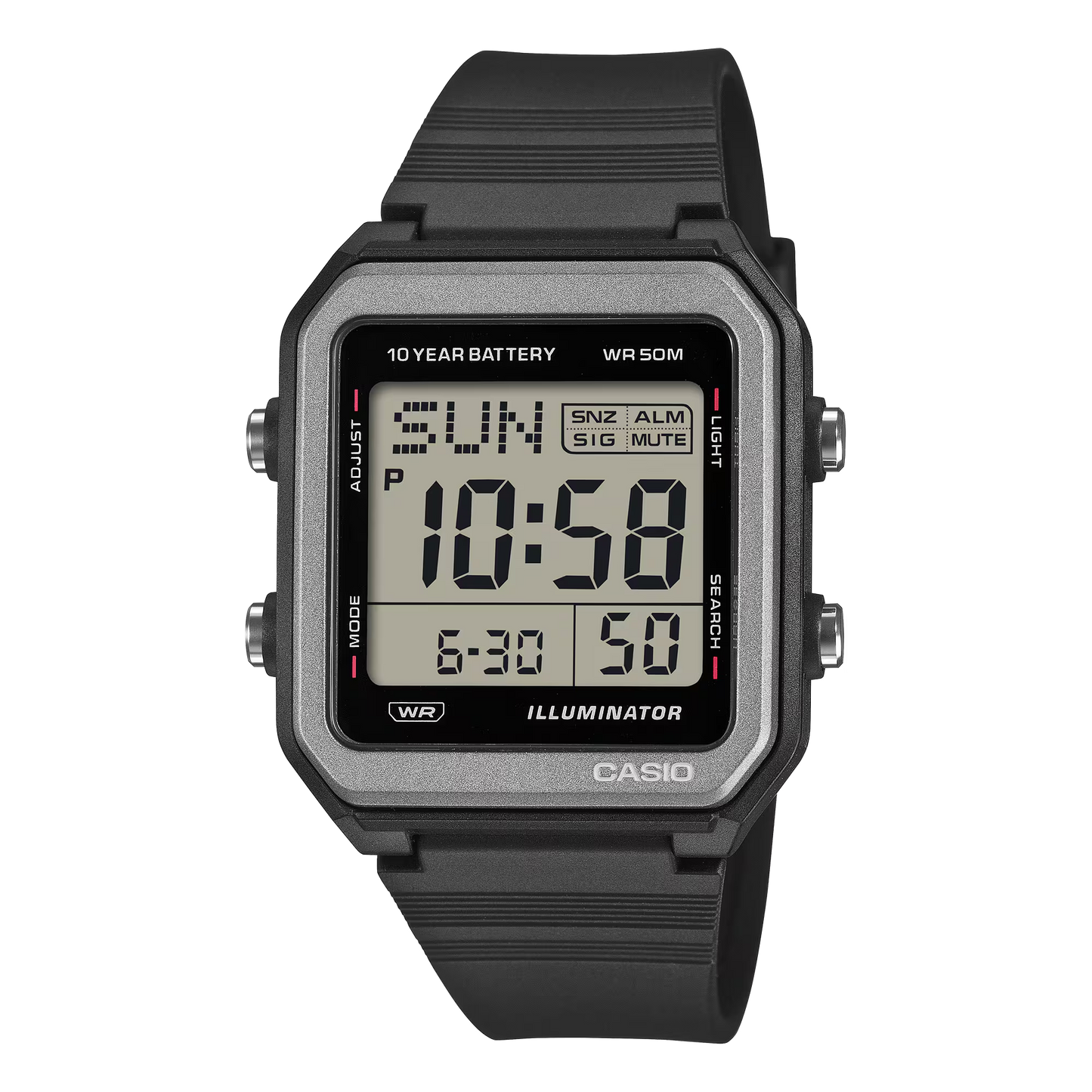 CASIO DIGITAL MEN'S WATCH W-221H-1AVDF