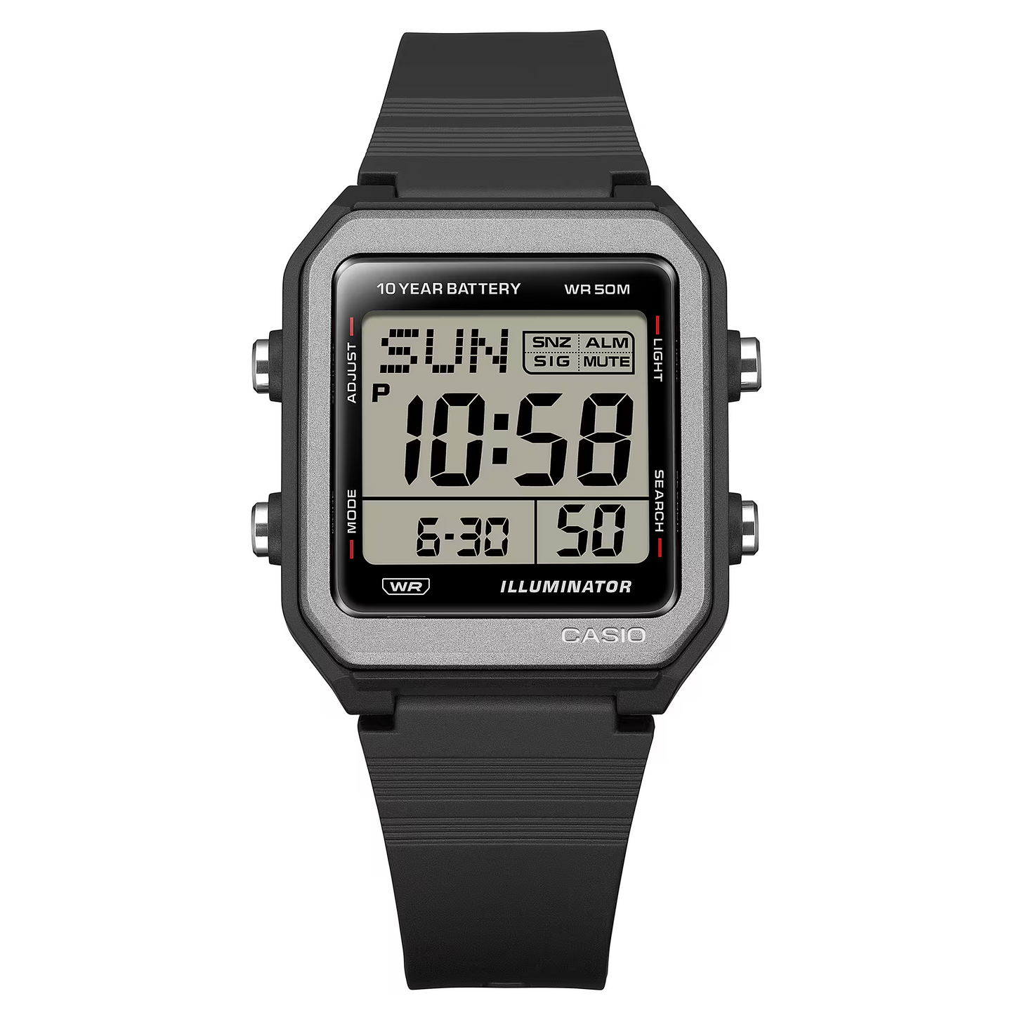CASIO DIGITAL MEN'S WATCH W-221H-1AVDF